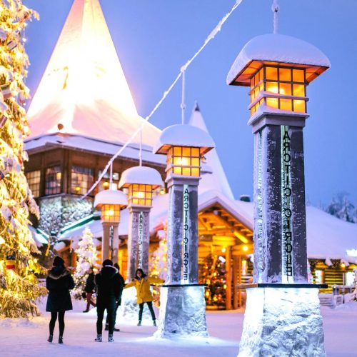 voyages sejours decembre 2024 noel 2024 reveillon nouvel an 2025 finlande laponie village officiel pere noel rovaniemi