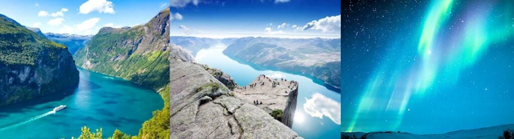 Voyage Norvège Tout Compris All Inclusive circuit séjour 2026 2027 2028 Aurores Boréales tout inclus prix pas cher activités
