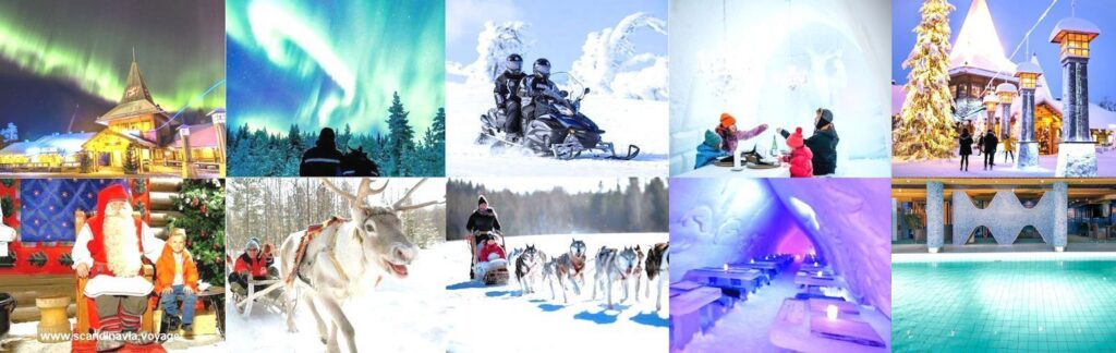 Laponie Finlande Rovaniemi Hotel Scandic Pohjanhovi 4 * Scandic City 4 * Scandic Polar 3 * voyage séjour tout compris petits déjeuners pension complète